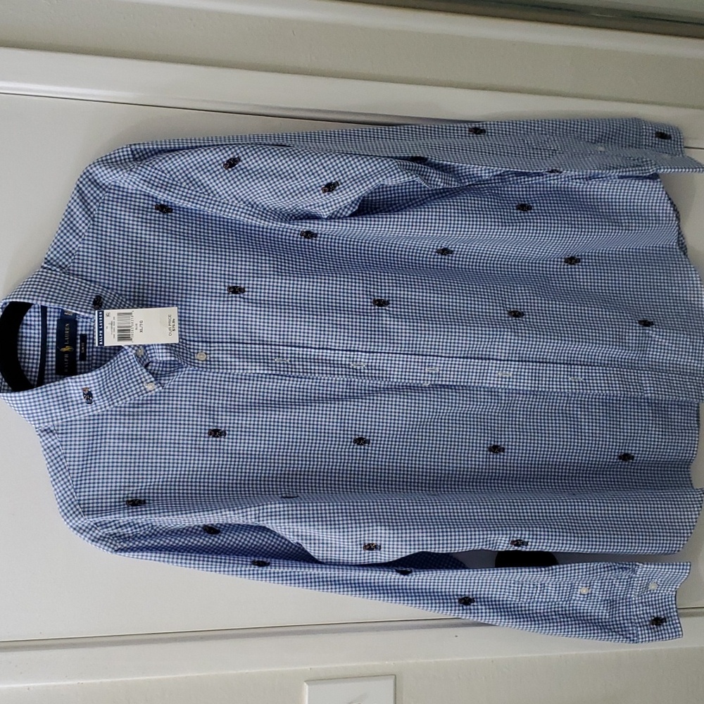 Polo Ralph Lauren Shirt Men's XL (Polo Bear All Over)